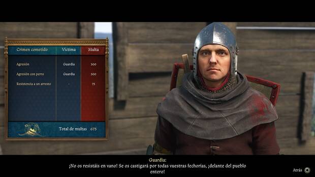 Kingdom Come: Deliverance 2 - Qué actos son considerados como delitos
