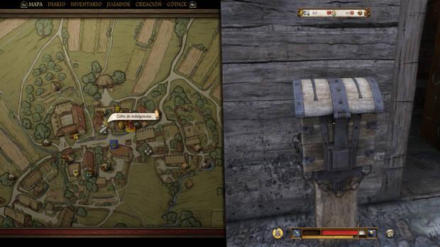 Kingdom Come: Deliverance 2 - Usar un cofre de indulgencias para limpiar la mala reputación