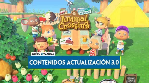 Gu�a de Animal Crossing: New Horizons - Todos los contenidos de la actualizaci�n 3.0 y edici�n de Switch 2