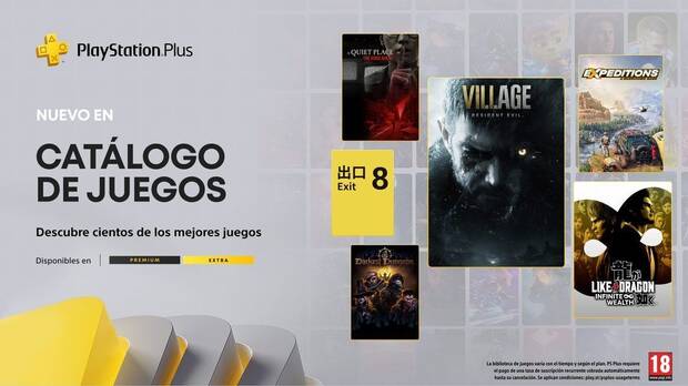 PS Plus Extra y Premium enero 2026