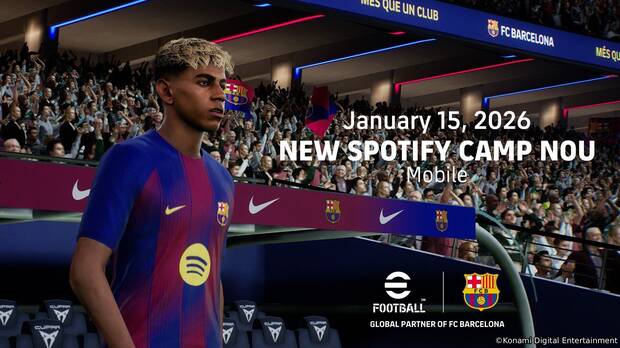 Spotify Camp Nou en eFootball
