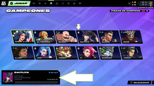 2XKO - C�mo desbloquear personajes gratis en eventos de reclutamiento