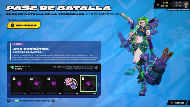 2XKO - Desbloquear aspectos en el pase de batalla