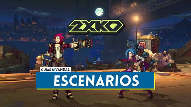 Gu�a de 2XKO - Todos los escenarios (mapas) y c�mo desbloquearlos