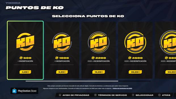 2XKO - Tienda de puntos de KO y precios para comprar