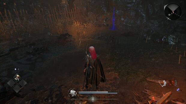 Nioh 3 - La huida de la ladera de Hitokoto, punto de invocaci�n de ac�lito