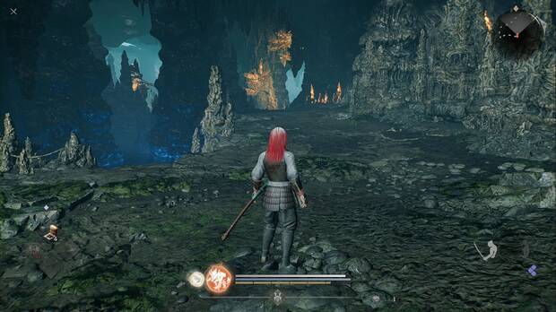 Nioh 3 - El demonio de las Grutas Encantadas, pendiente al noroeste de la zona del espectro yokai