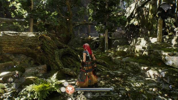 Nioh 3 - Seis jizo de Mikatagahara, tronco del �rbol por el que llegar hasta las estatuas