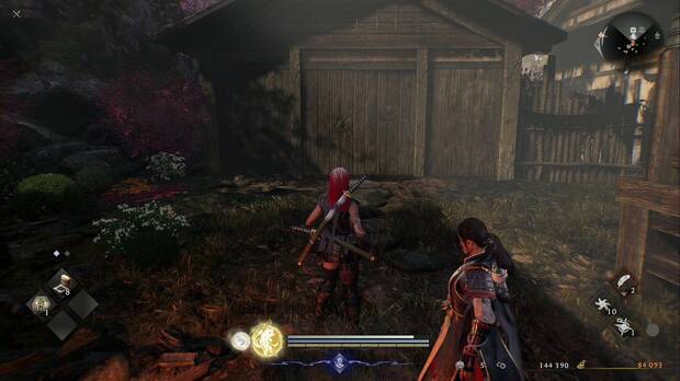 Nioh 3 - Misiones secundarias, La aparici�n del Templo de Ryotan: nurikabe del patio norte del templo