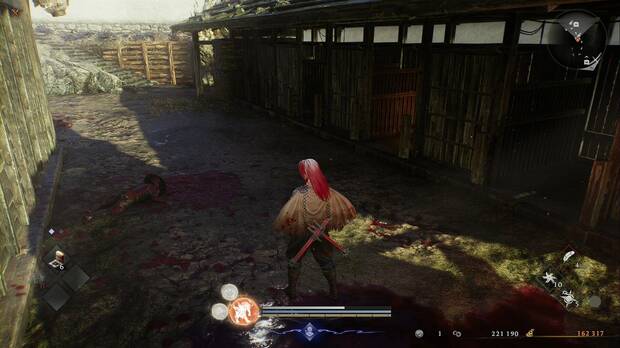 Nioh 3 - La fortaleza del miraje, caballerizas de la zona de los kodamas