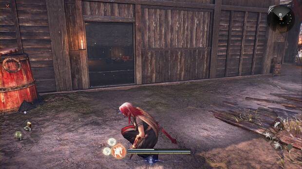 Nioh 3 - La fortaleza del miraje, primer cofre en la zona del castillo