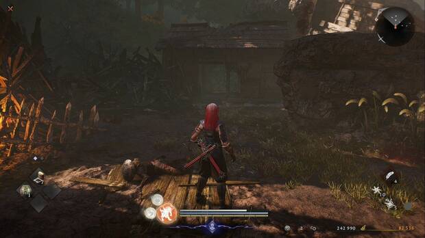 Nioh 3 - Una invasi�n feroz, edificio que lleva hasta el primer kodama de la misi�n