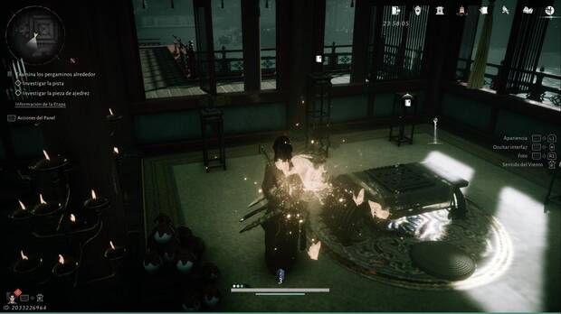 Where Winds Meet - Olada Oscura de Kaifeng, ubicaci�n de los pedestales con el  Fragmento El Plan