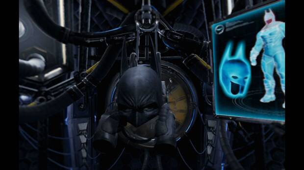 Coger la m�scara con las manos y pon�rtela es una de esas acciones que te hacer sentirte como Batman.