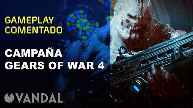 Vandal TV: Gameplay comentado de la campaa Gears of War 4 Imagen 2