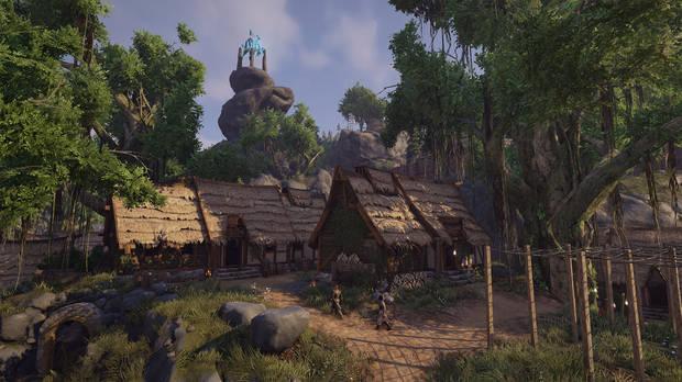 Piranha no renuncia al aire medieval de otros juegos en este mundo post apocalíptico.