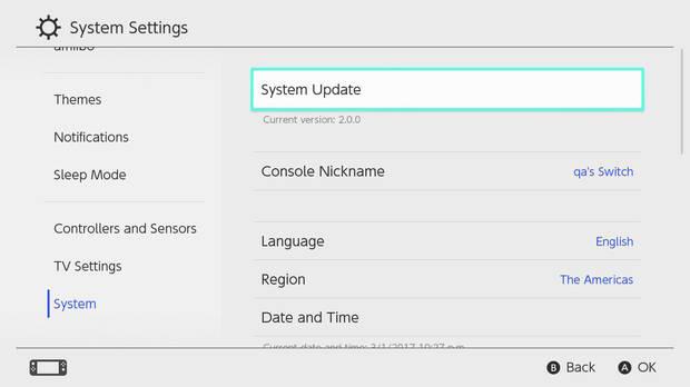 Nintendo Switch recibe la actualizacin de firmware 4.0.0 Imagen 2