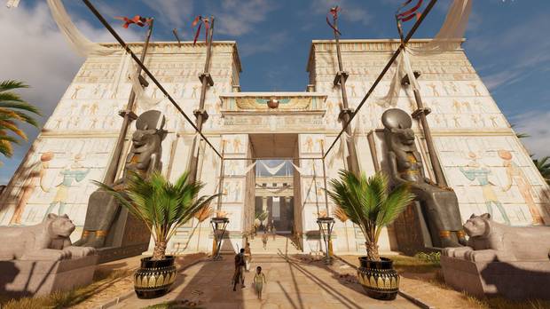 Bienvenidos a Egipto. Todas las imágenes que os vamos a publicar en este análisis están hechas en PS4 Pro, utilizando el modo foto.