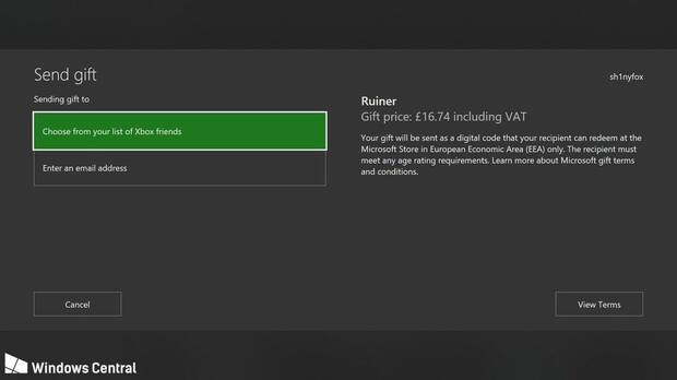 As puedes regalar juegos a amigos de Xbox Live Imagen 2