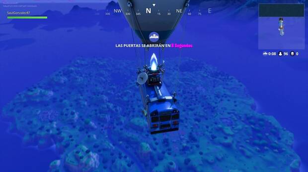 El Battle Bus será el medio de transporte que nos llevará a la isla en la que tendremos que luchar por nuestra supervivencia.