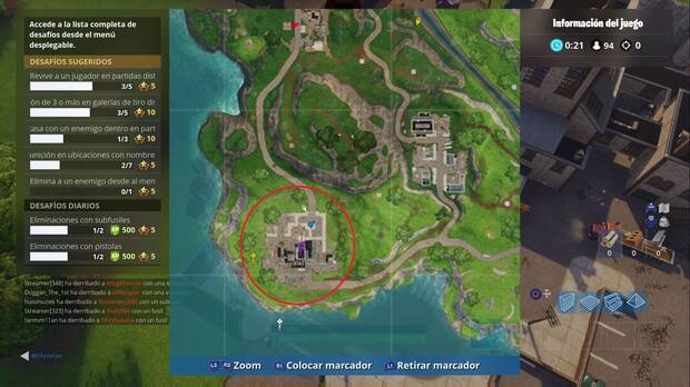 Fortnite Battle Royale: trono de porcelana gigante