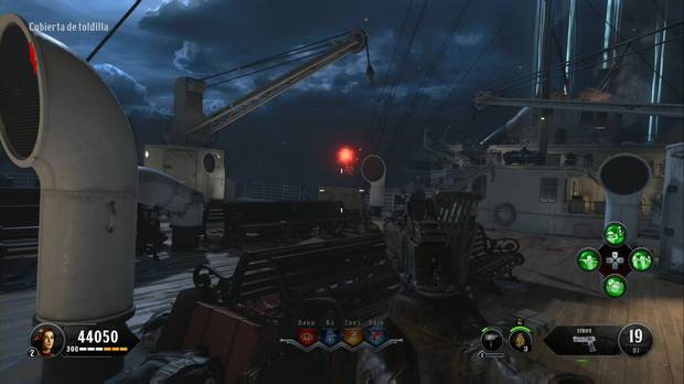 Call of Duty Black Ops 4 Zombies - Travesía infernal: primer símbolo brillante