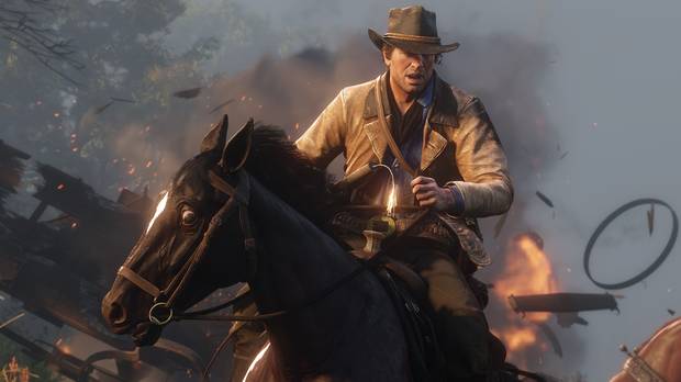 Arthur Morgan se convierte desde ya en uno de los mejores protagonistas de la historia de los videojuegos.
