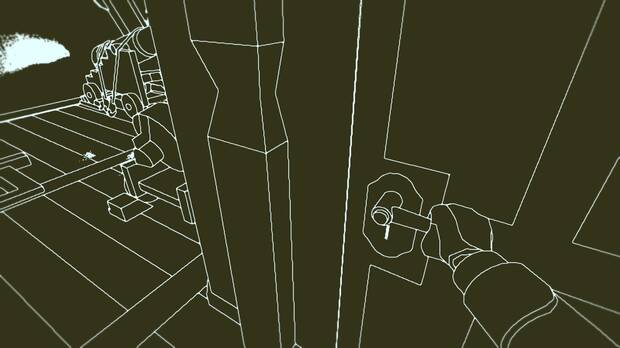 Otra de las pocas acciones que podemos realizar es abrir puertas, y no todas son accesibles de inicio.