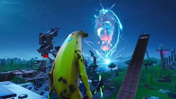 Fortnite Battle Royale - El Fin: cohetes debajo del Meteorito