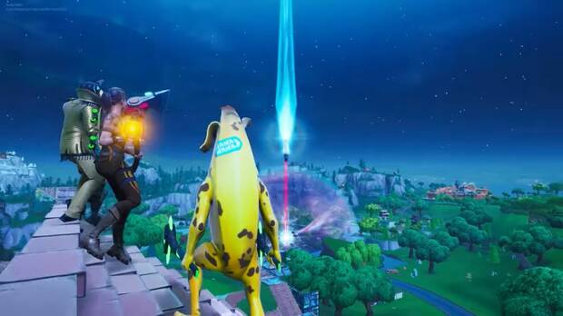 Fortnite Battle Royale - El Fin: el cohete se estrella contra el Nexo