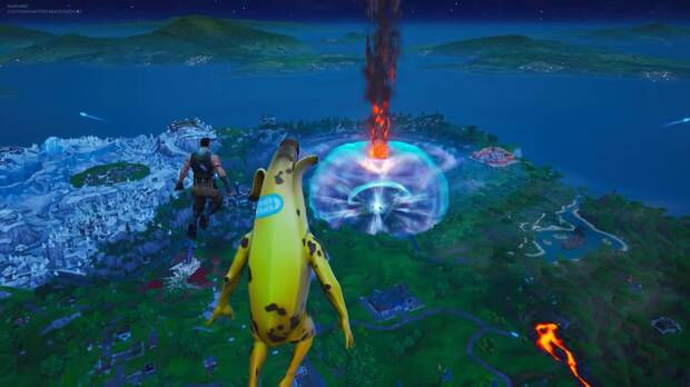 Fortnite Battle Royale - El Fin: el meteorito destruye el Punto Cero