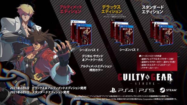 Guilty Gear: Strive saldr el 9 de abril en PS5, PS4 y PC; Presenta dos nuevos personajes Imagen 2