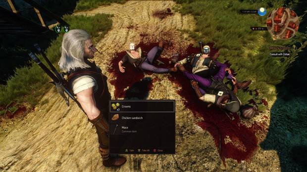 Mod con mejor looteo de enemigos para The Witcher 3.