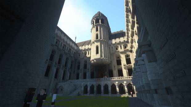Mod de Harry Potter para Minecraft.