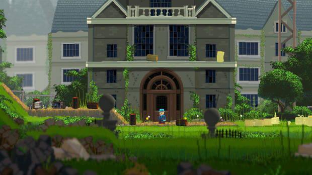 Como pod�is apreciar la est�tica que presenta esta obra es 'pixel art' total, gozando de un encanto y un colorido muy llamativos.