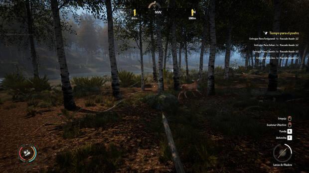 A nivel técnico estamos ante un título realista, con mucha vegetación, animales de todo tipo en sus bosques…