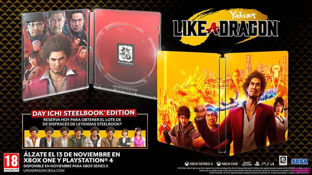 Las reservas de Yakuza: Like a Dragon en GAME recibirn una litografa y la edicin Day Ichi Imagen 2