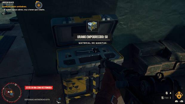 Far Cry 6 - Contenedores de uranio empobrecido
