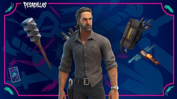 Skin de Rick Grimes: todos los contenidos