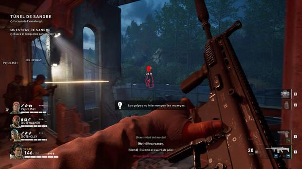 La premisa es exactamente la misma que en 'Left 4 Dead', pero con mejoras y pequeños cambios.