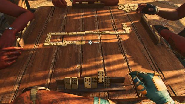 Existen diversos minijuegos que van desde peleas de gallos al m�s puro estilo 'Tekken' hasta carreras de coches e incluso partidas de domin�. La mayor�a de ellos est�n muy cuidados.