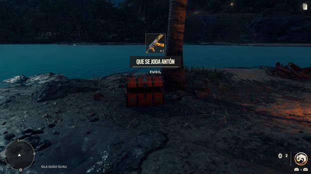 Far Cry 6 - Recompensa del cofre de la llave misteriosa