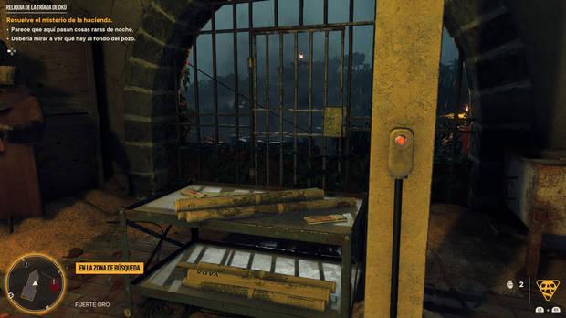 Far Cry 6: Reliquia de la Tríada de Okú - Interruptor en las mazmorras
