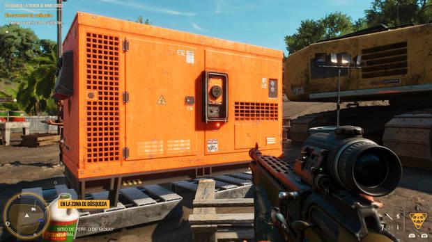 Far Cry 6: Reliquia de la Tríada de Mimo Abosi - Desactivar la electricidad