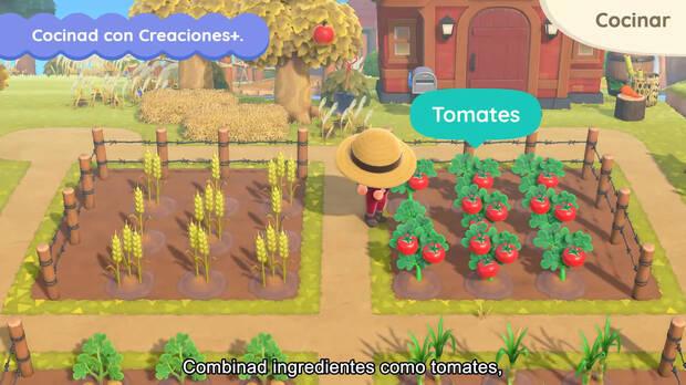 Cultivos en Animal Crossing: New Horizons.