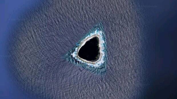 La isla misteriosa de Google Maps