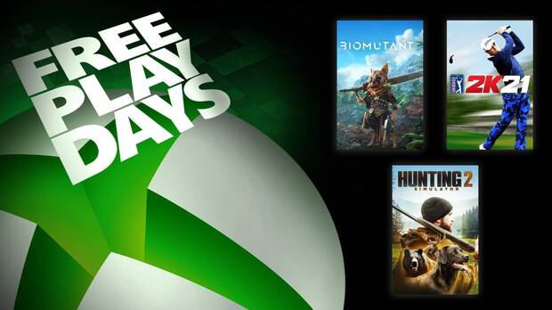 Free Play Days de Xbox Live Gold del 28 al 1 de noviembre.