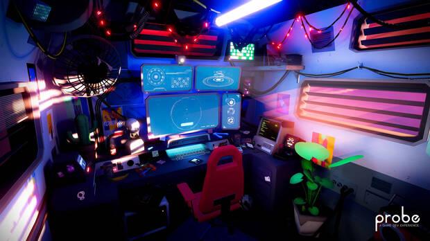 El juego empieza en una furgoneta.