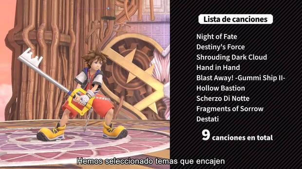 Sora Super Smash Bros.  Canciones Kingdom Hearts