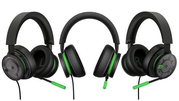 Auriculares estreo Xbox edicin especial 20 aniversario.